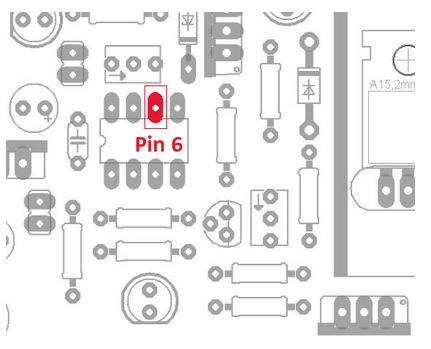 Pin 6 des Controllers